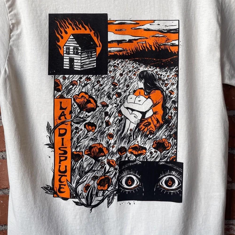 La Dispute Music For Lovers White T-Shirt Cotton Full Size S-5XL HS94 Unisex T-Shirt S