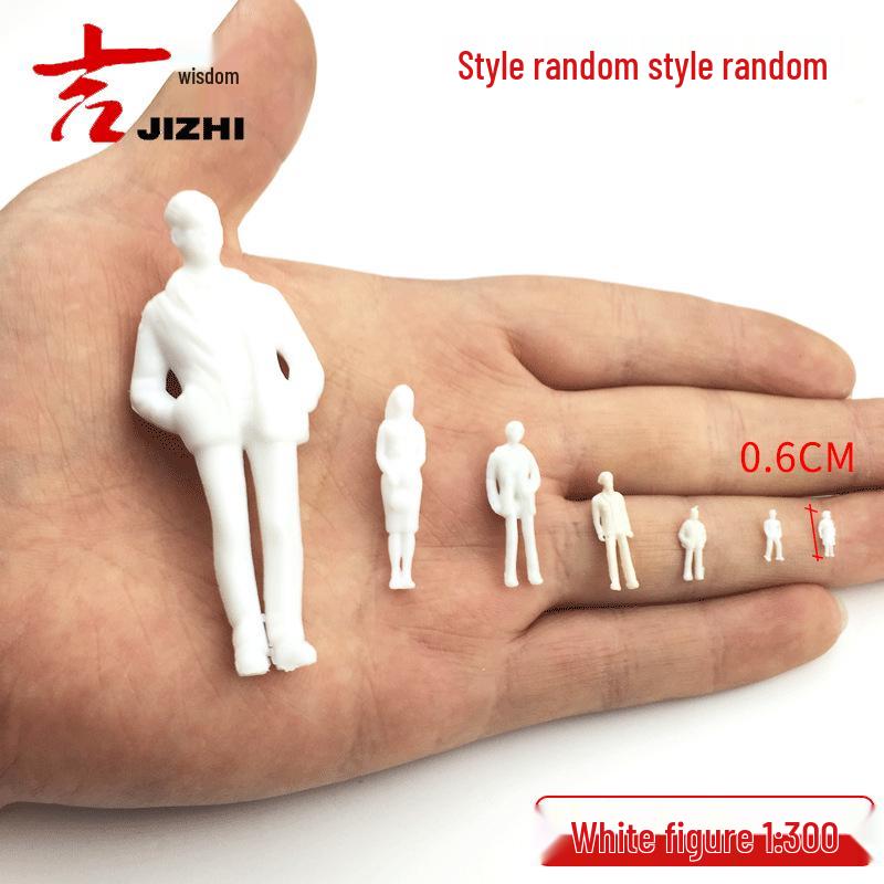 Architectural Sand Table Model Figures: Colored Miniature People & Railway Workers
