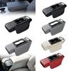 Coussin d'accoudoir de voiture Console centrale Cuir synthétique Installation facile Organisateur avec boîte à mouchoirs Rangement pour SUV et Berline