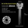 Acrylic Oil Skimmer Aquarium Filter Degreasing Film Float Inlet Outlet Pipe Remove Oil Slick Basket For Shrimp Fish Tank Filter