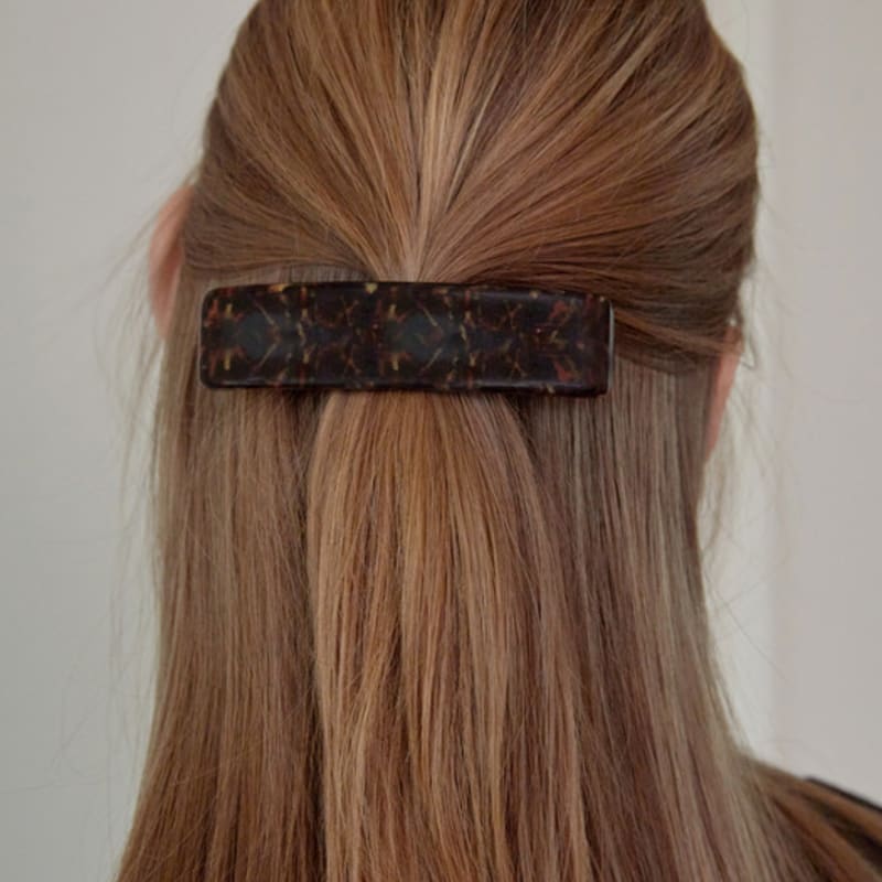 

Jean Paul Clarisse Helsinki Rod Hair Clip MPHC0015 brown
