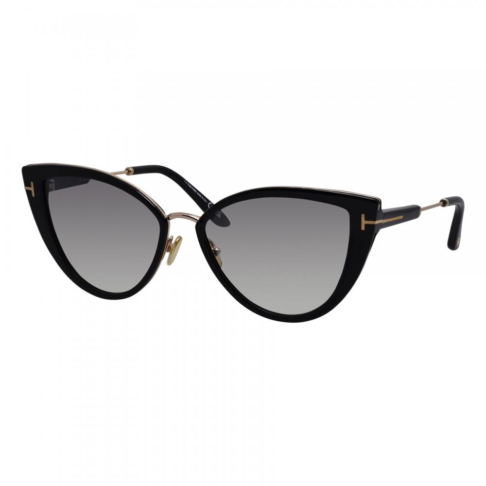 

Женские солнцезащитные очки «кошачий глаз» Tom Ford Anjelica 02 TF 868 01C