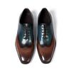 Fashion Handmade Men's Brogue Oxford Shoes Genuine Leather Lace-Up Wedding Party Dress Shoes Classic Wingtip Office Formal Footwear