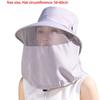 Adjustable Sun Hat Anti-UV Safari Cap New Bucket Hat  Men