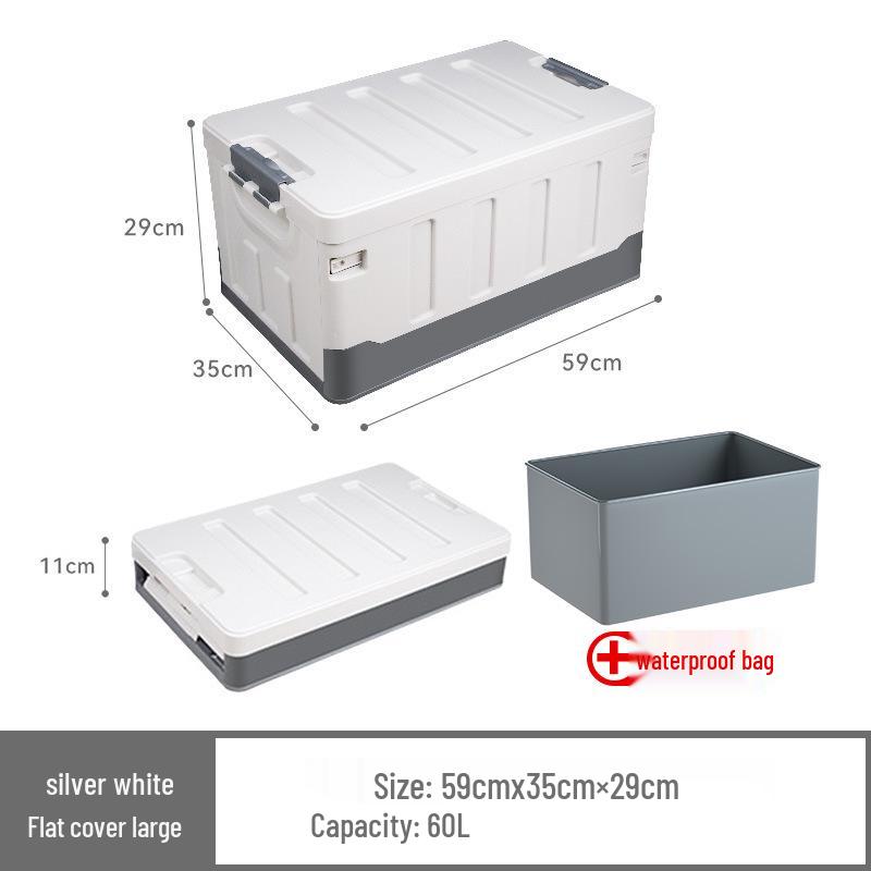 Organizator pliabil pentru depozitare camping portbagaj auto