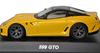 Kyosho Ferrari Miniature Car Collection 9 Circle K Sunkus 599 GTO Scale Single Item (Yellow) 1/64