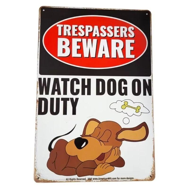 Vintage Metal Tin Sign 20x30cm for Home Bar Wall Decor