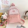 High value Small Plaid Girl Cute Backpack Student Parade Small Backpack Girl Leisure Bag.