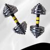 TLXT Electroplated Solid Dumbbell