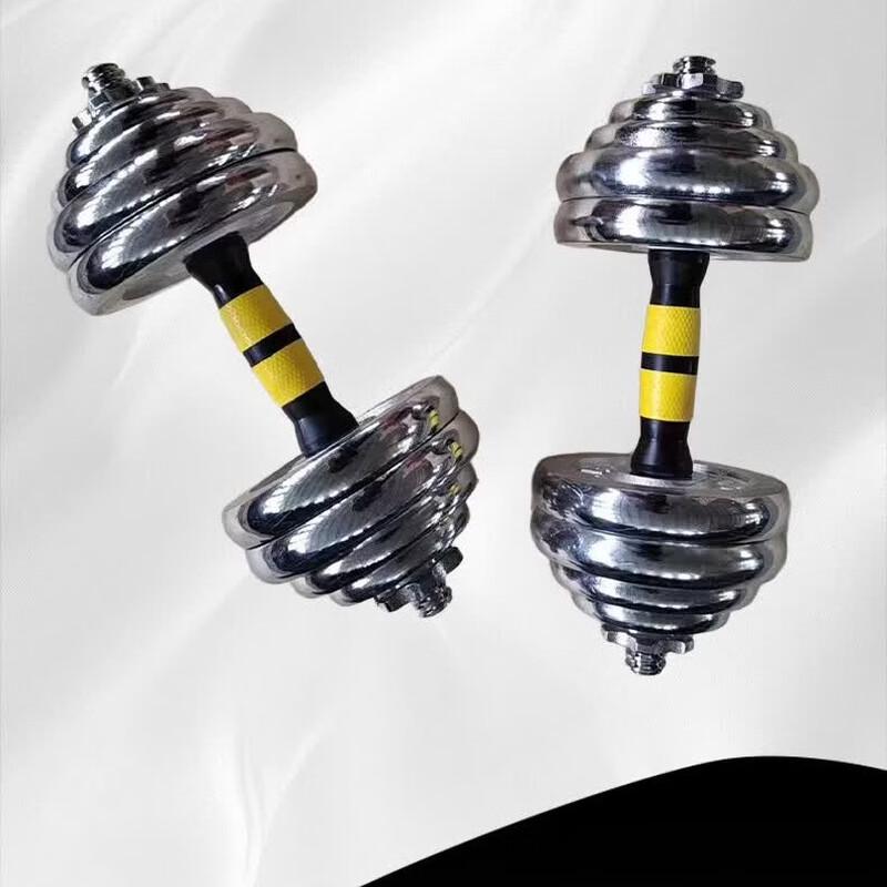 TLXT Electroplated Solid Dumbbell
