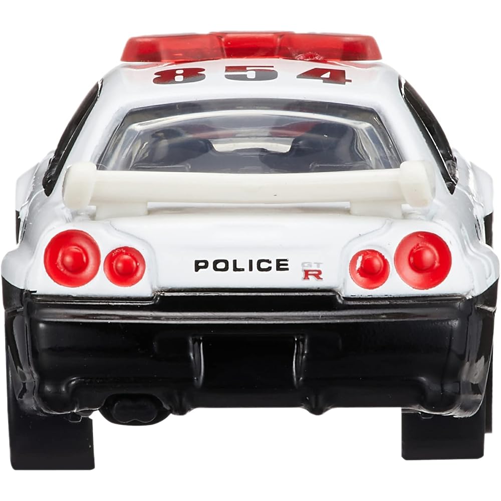 Takara Tomy Tomica No.1 Nissan Skyline GT-R BNR34 Patrol Car Blister Pack Toy for Ages 3 and Up