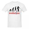 Unisex Music Evolution T Shirt Vintage Cotton Tshirt