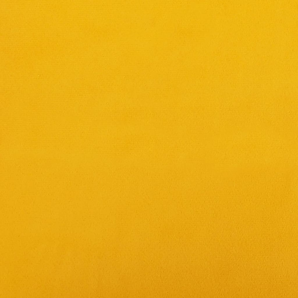 Yellow Armchair 63 x 76 x 80 cm Velvet