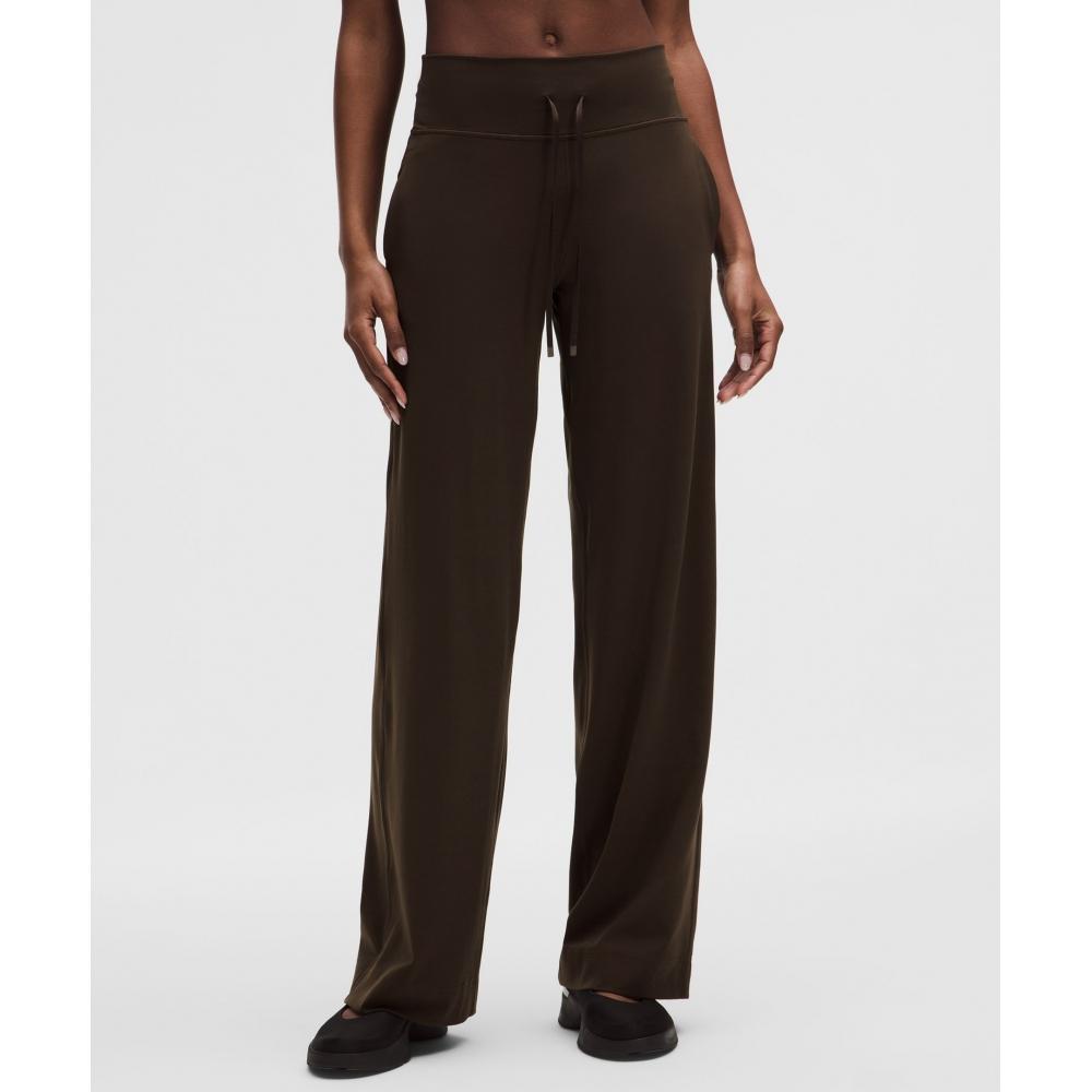 Lululemon Groove Wide Leg High Rise Pant  Regular Walnut Crunch