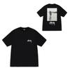 Camiseta de Algodón Streetwear para Hombre y Mujer Corte Holgado Manga Corta Camiseta Gráfica Casual Unisex Cuello Redondo