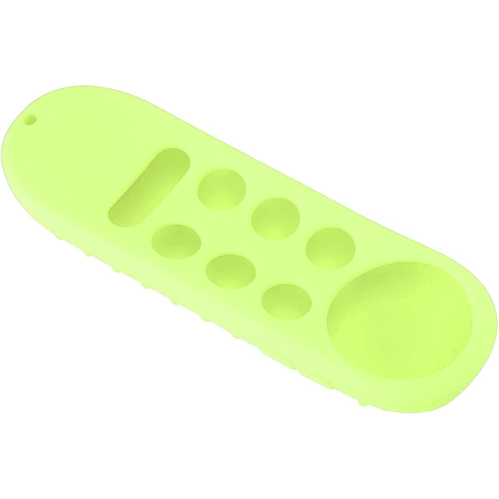 Remote control cover, TV remote control cover, protective cover, silicone case with TV remote control (Luminous Green)