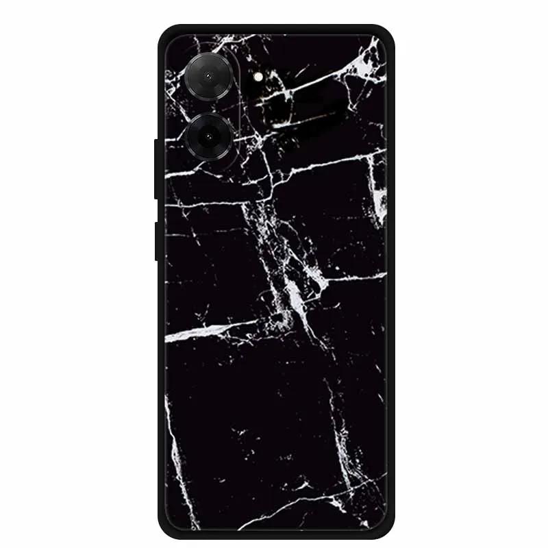 

For Xiaomi Poco C71 Case 6.88 Marble Painted Silicone Back Cover Case for Xiaomi Poco C71 Black Soft Coque For PocoC71 C71 Capa Xiaomi Poco C71
