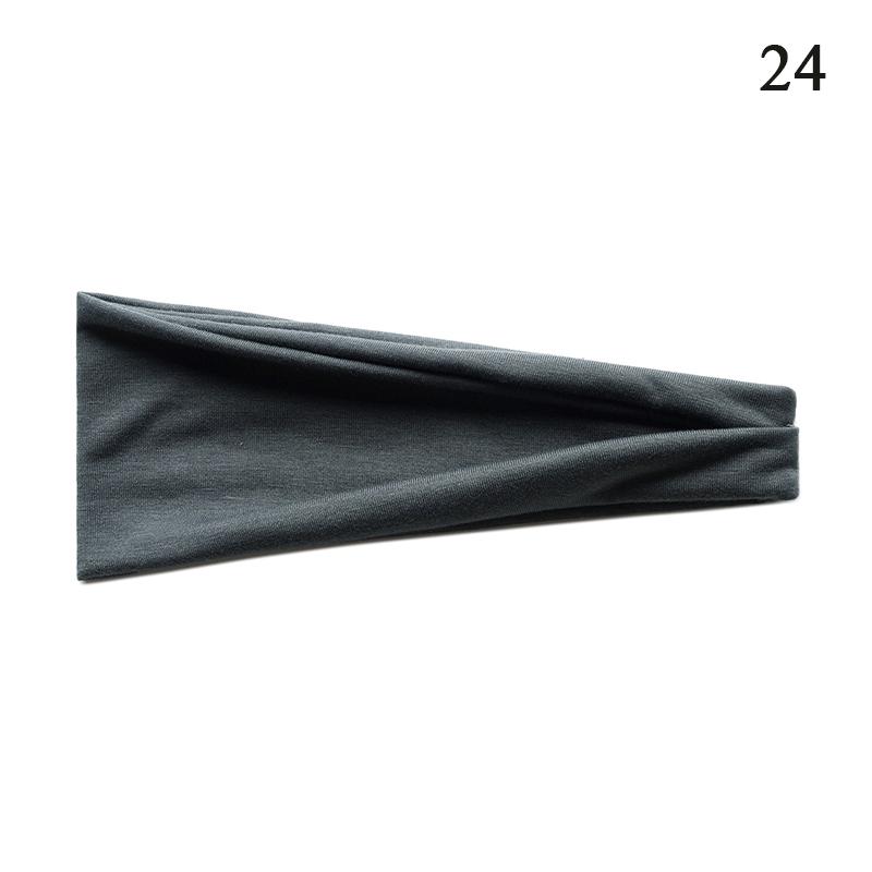 1 PC Women Headband Turban Solid Color Elastic Hair Bands Yoga Hairband Fashion Makeup Hair Hoop Hair Accessories