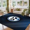 Schalke 04 Design Crystal Velvet Rug Soft Decorative Mat for Bedroom Entrance