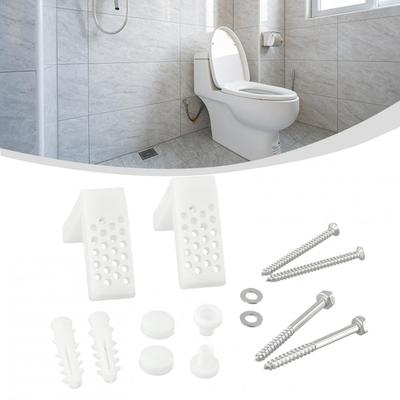 Bathroom Angled Floor Wc Toilet Pan Bidet Or  for Semi Pedestal Fixing Kit Bolts
