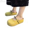 Fashion Women Flats Platform Mules Shoes Casual Slippers Fashion Summer Sandals 2025 New Slingback Sneakers Woman Flip Flops Zapatillas