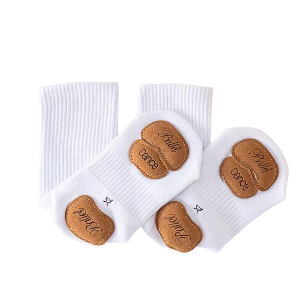 

With Sole Pad Dance Socks Anti Slip Floor Sport Socks Fashion Women Socks Outdoor EU26-32