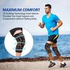 Gobygo Copper Knee Support Pad Braces Compression Knee Sleeve Arthritis Joint Pain Relief Sports Fitness Workout Running Unisex