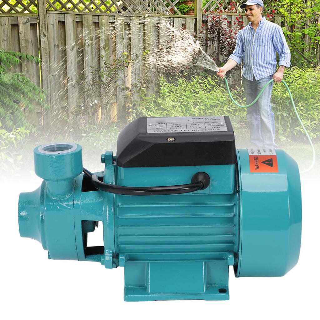 Centrifugal Pump 0.5 Horsepower 36m High Lift 36LPM Flowrate Self Priming Pump for Water Farm Irrigation