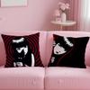 cartoon character Emily the Cool Strang Cushion Cover Soft  EasyWash Pillow Case  Versatile for Couch Bed Travel and Office