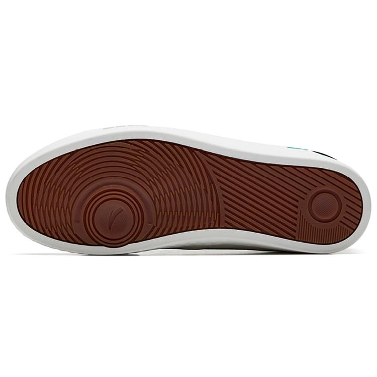 New Anta Ao Li MD Anti Slip And Wear Resistant Lightweight Low Top Skateboard Shoes Men's Black White 112238013-7