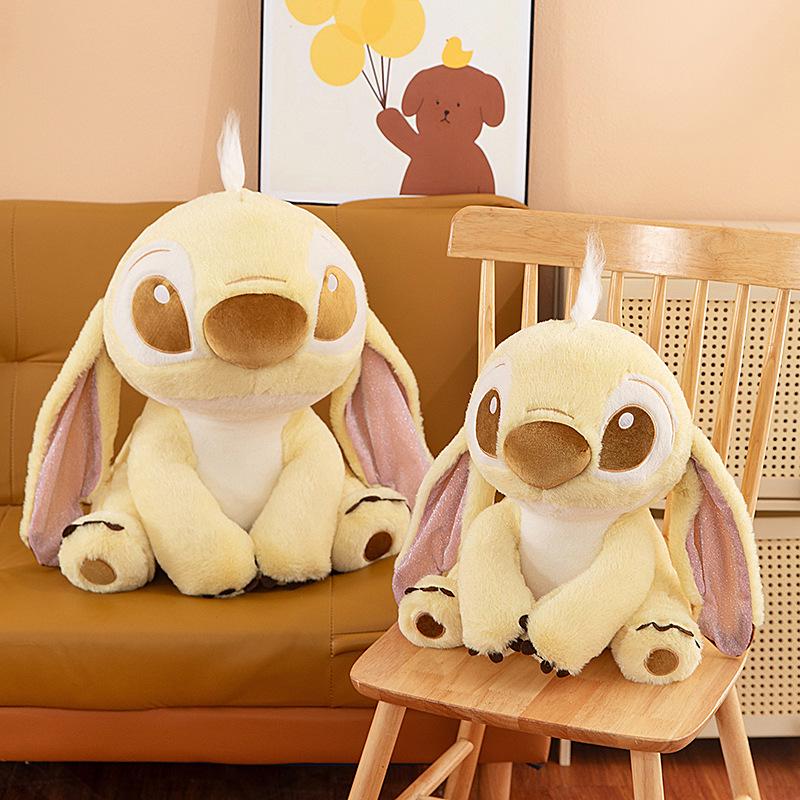 Плюшевая игрушка «Блестящий Стич» - Кукла из игрового автомата с призовым захватом и подарок для детей 30 cm бежевый