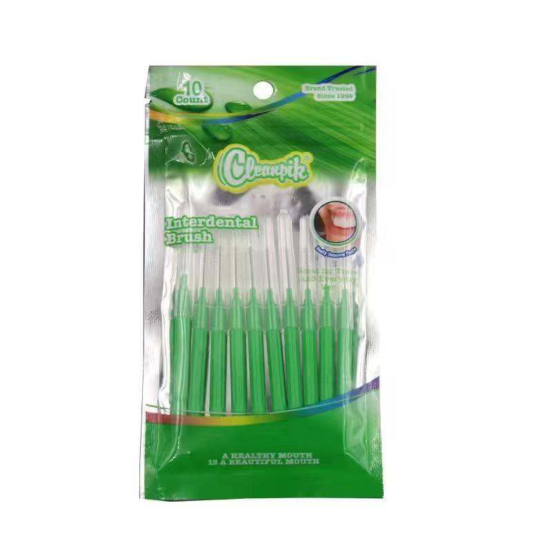 

Ортодонтическая межзубная щетка с мягкой щетиной для очистки промежутков и ухода за деснами