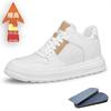 Invisible inner height increase 8CM hollow men's shoes men's small white board shoes men's trend versatile leisure