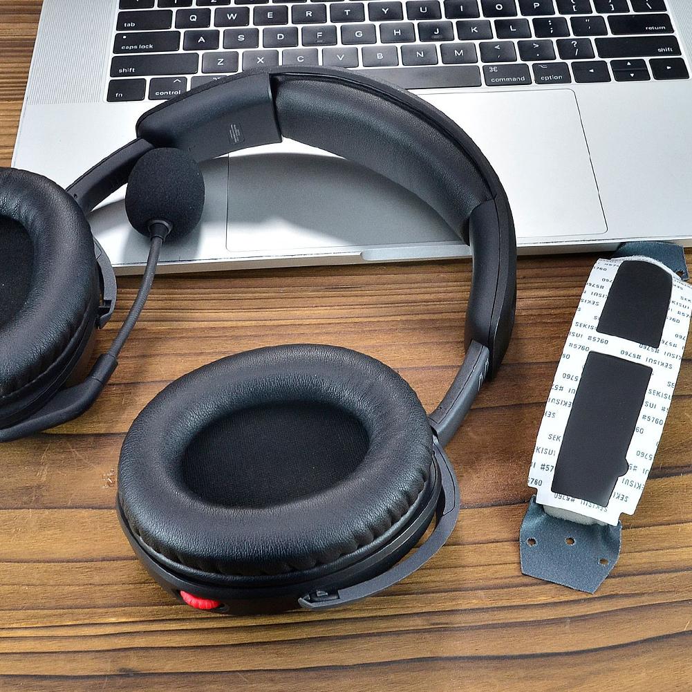 Ear Cups Parts Memory Foam Ear Cushion Cover Protein Leather Headset Ear Cushion for Kingston Hyperx Cloud 2 Stinger Core