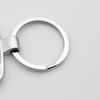 For Mitsubishi Ralliart Asx Lancer 9 Outlander 3 l200 Pajero 3D Metal Car Logo Keychain Badge Emblem Key Chain Rings Accessories