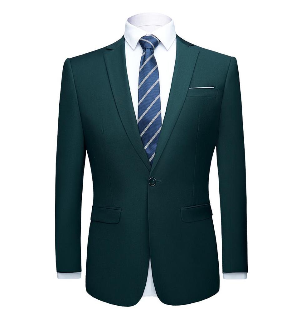 Men's Slim Fit Casual Blazer - Business & Groomsman Jacket