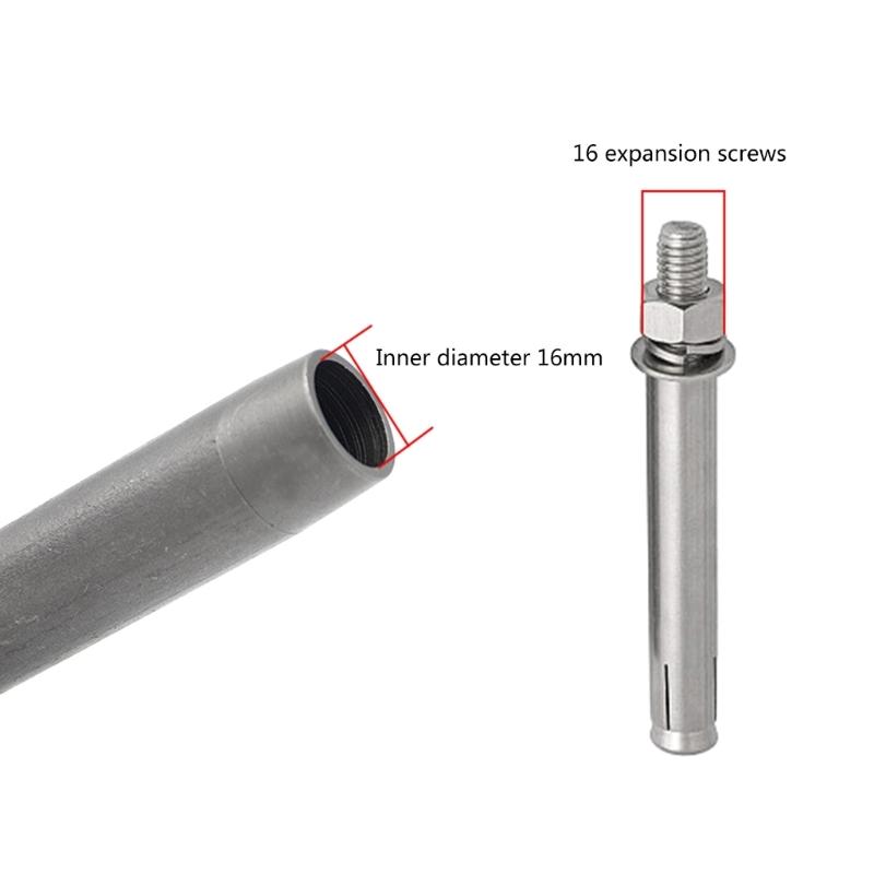 SDS Plus Professional Ground Rod Driver Steel Durable Hardened for 5/8 3/4Inch Ground Rod for SDS Plus Impact Drills