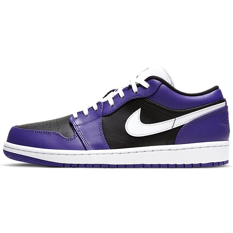 New Jordan 1 Low Court Purple 553558-501