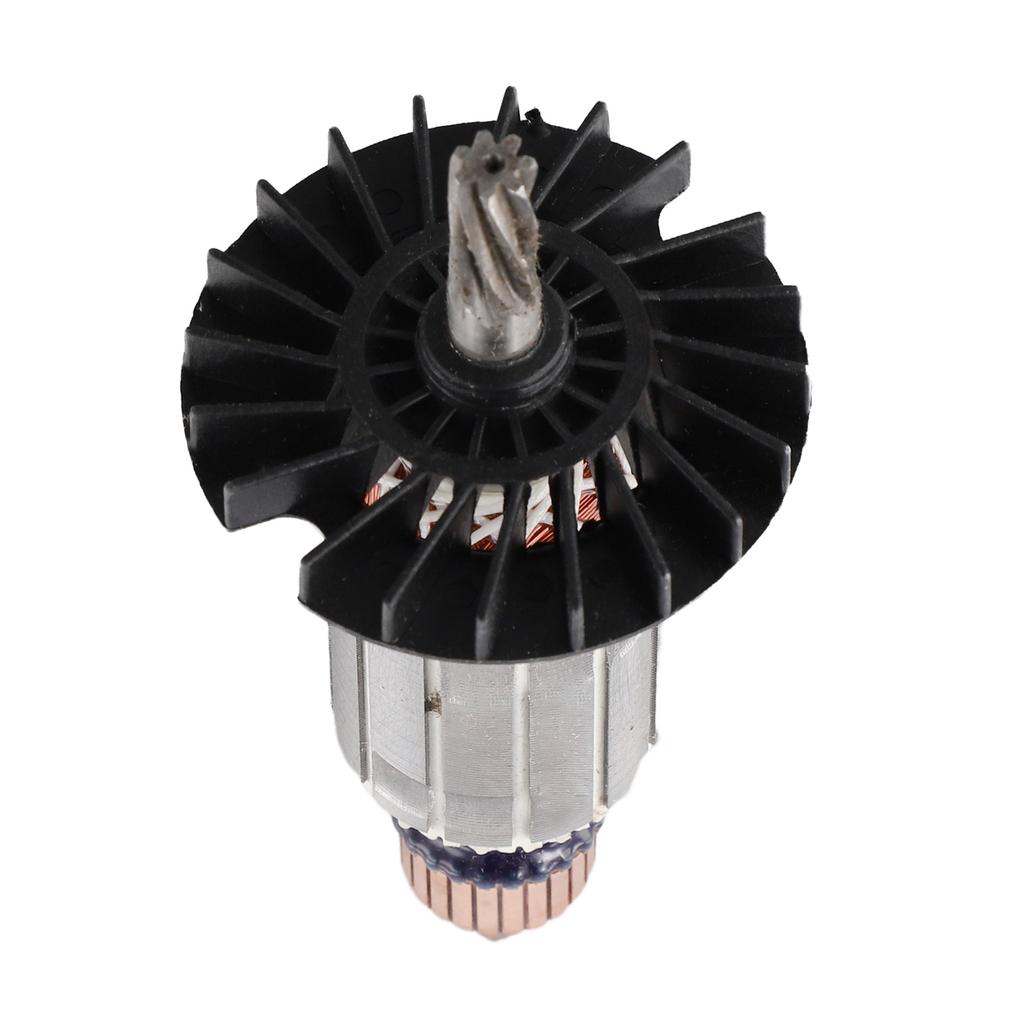 7 Teeth Rotor Armature Rotor For Construction For Repair Precision Engineering Reliable Replacement Copper Wire Material