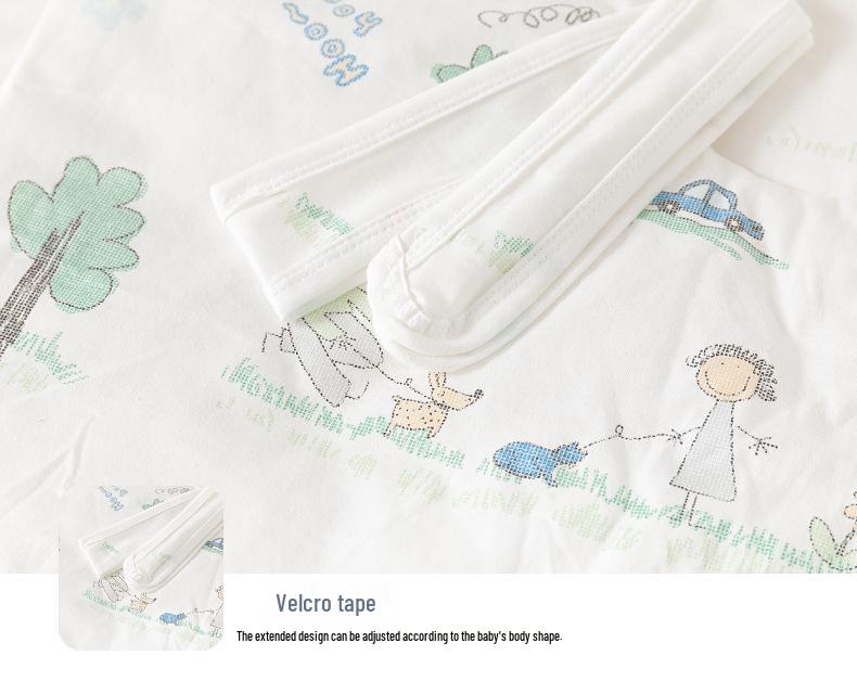 Pure Cotton Newborn Swaddle Blanket - 120g, Perfect for Spring & Autumn, Ideal for Delivery Room and Baby Wraps.