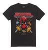 T-shirt 100% Coton Homme Deadpool Hauts pour Homme Top Tacomania Coton Manches Courtes Marvel S-2XL Officiel