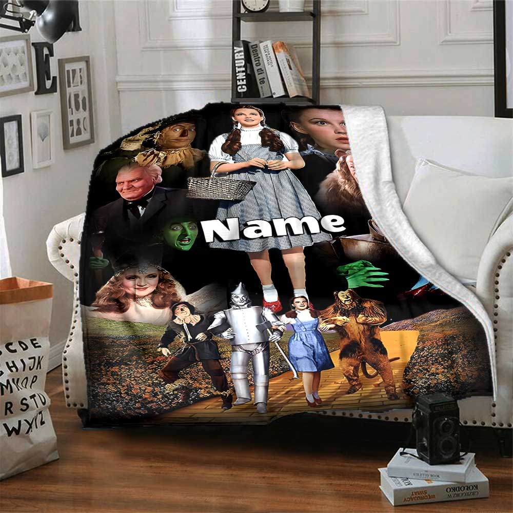 Warner Bros. Works (53) Customize Text Blanket Gift Customizable Blanket Durable Comfort for Office Chair Sofa Bedding Picnics Ideal for All Seasons