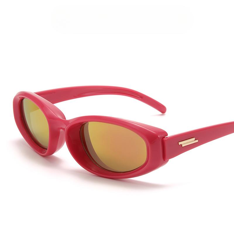 Retro Okulary przeciwsłoneczne w owalnej oprawce Damskie Hip-hop Y2K Okulary typu Kocie OkoRetro Okulary przeciwsłoneczne w owalnej oprawce Damskie Hip-hop Y2K Okulary typu Kocie Oko
