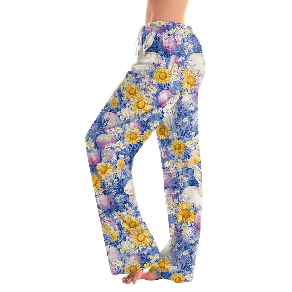 Women's Fashion Loose Casual Printed Casual Pants