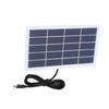 2W Solar Panel Water Proof Polycrystalline Silicon Solar Panel Charger with Type C Interface for Outdoor Garden Lights