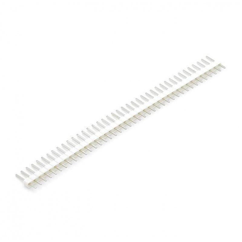 Colorful Single Row Straight Pin Header 2.54mm Pitch 1×40P Electronic Connector 100pcs Lot