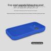 Liquid Silicone Airbag Drop-Proof Phone Case for Apple 17Promax - Solid Color, Fine Hole Design for Women