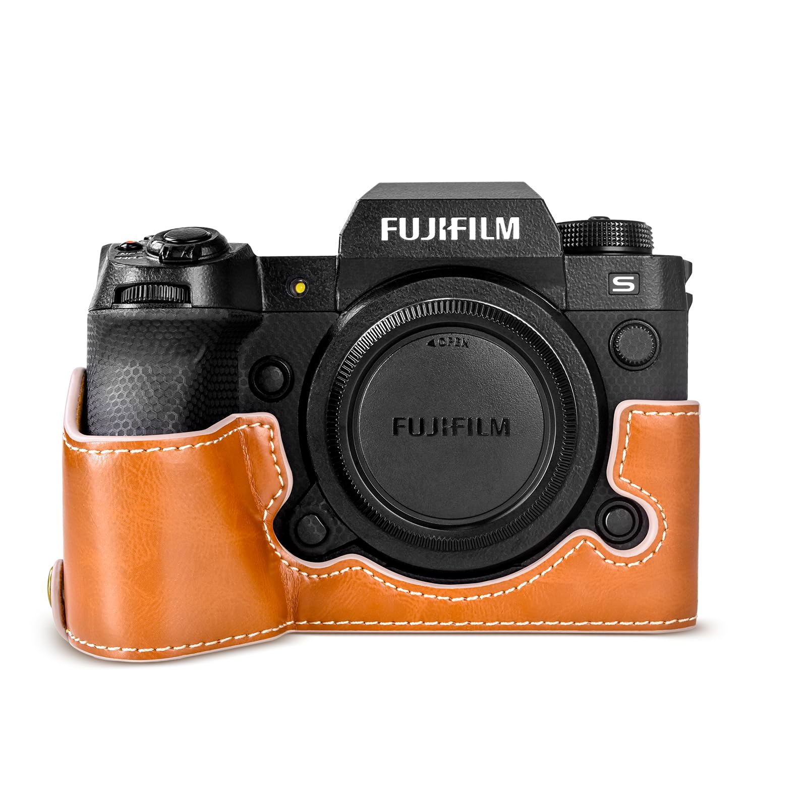 

Rieibi FUJIFILM Case FUJIFILM Case FUJIFILM Cover Bottom Open for XH2S Cover for XH2 Cover XH2S Body Case XH2S Protective Case XH2 Camera Case only