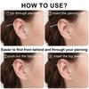 1/7 Stück 20G Flache Rückseite Ohrstecker G23 Titan Gewindelose Tragus Labret Knorpel Lippe Conch Körperpiercing Schmuck für Frauen Männer