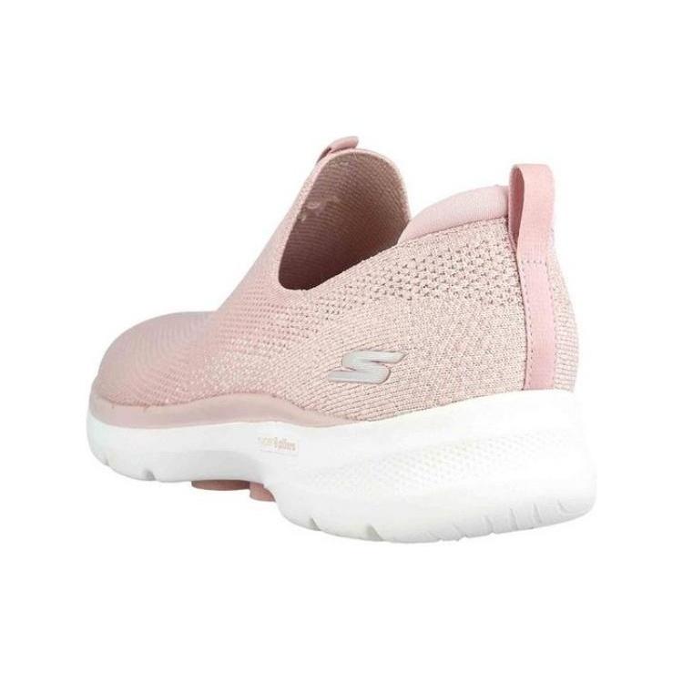 (WMNS) Skechers Gowalk 6 Slip On Rosa Damen 124502-LTPK